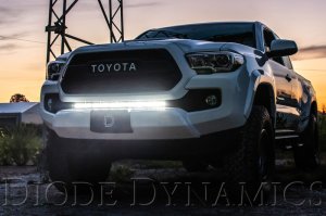 Toyota Tacoma LED Light Bar - Lower Grille - Diode Dynamics - SS30 Stealth Bracket Kit - `16-`23 Toyota Tacoma LED Light Bar - Lower Grille - Diode Dynamics - SS30 Stealth Bracket Kit - `16-`23